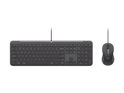 Logitech Signature Slim Wired Combo MK625 Optical Wired Mouse Graphite