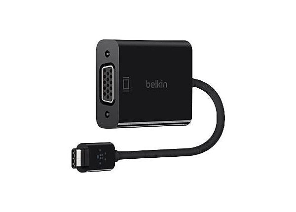 Belkin Type-c To Vga Adapter - External Video Adapter - Type-c - Vga - Black