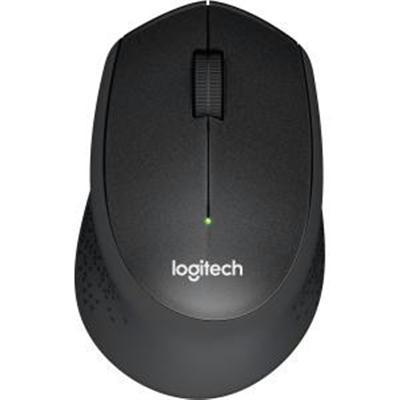 Logitech M330 SILENT PLUS Wireless Mouse  2.4GHz with USB Nano Receiver  1000 DPI Optical Tracking  2-year Battery Life  Compatible with PC  Mac  Laptop  Chromebook  Black