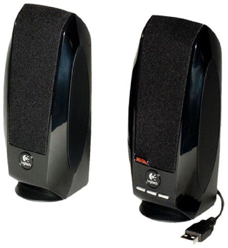 Logitech S150 Digital USB Speakers for PC USB - 1.2 Watt (Total) - Black