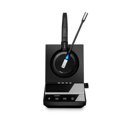 EPOS IMPACT SDW 5016 1000621 Single-Sided Wireless DECT Headset for Desk Phone Softphone/PC& Mobile Phone Connection Dual Microphone Ultra Noise-Canceling  Black  3 inches