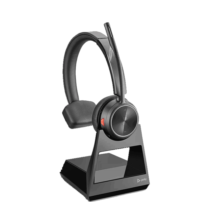 7W6D4AA-ABA Office DECT 1920-1930 MHz Single Ear Headset for Poly Savi 7210