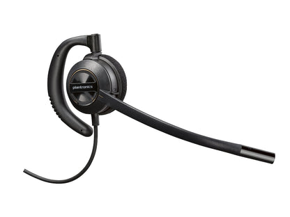HP Poly EncorePro 540 - EncorePro 500 series - headset - on-ear - convertible - wired - Quick Disconnect - black - Certified for Skype for Business