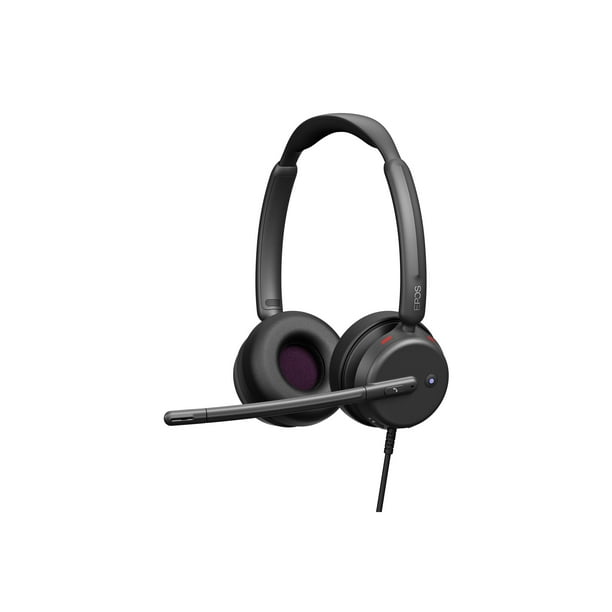 EPOS IMPACT 460 Headset - Microsoft Teams Certification - Stereo - USB Type C - Wired - 32 Ohm - 20 Hz - 20 kHz - On-ear - Binaural - 5.91 ft Cable - Noise Cancelling  Electret Condenser  Uni-direc...