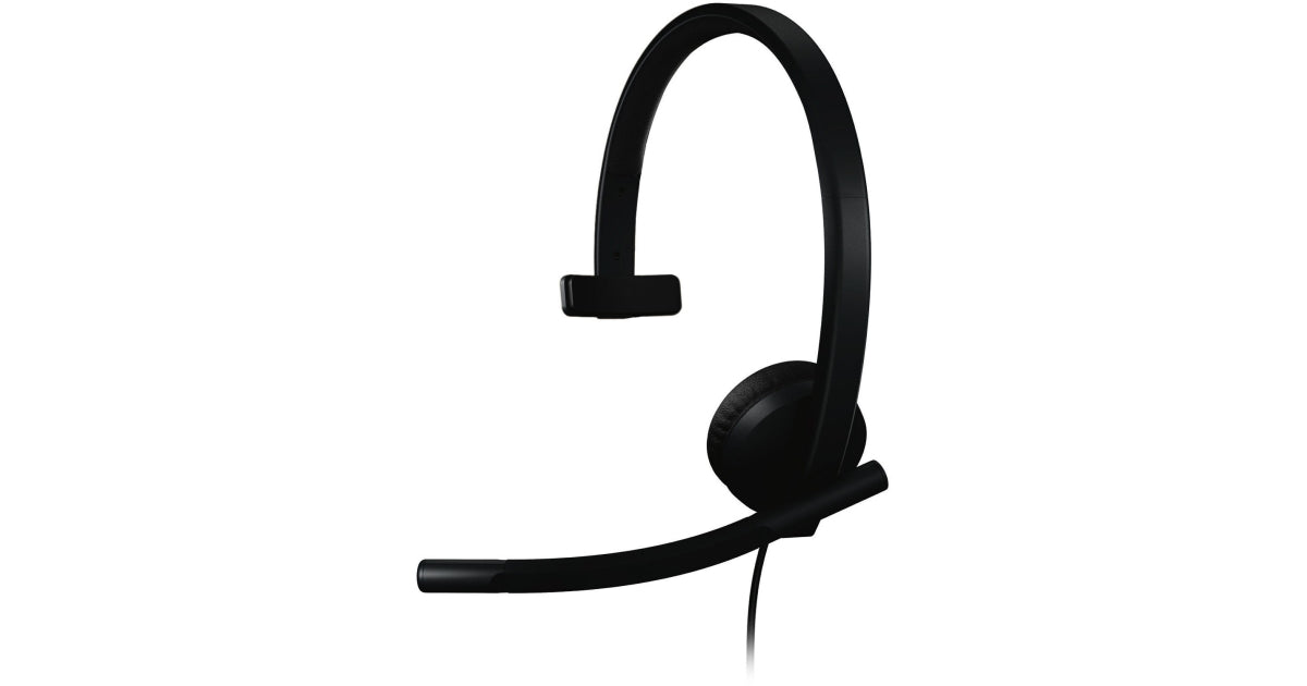 Logitech 981-001424 H570e USB-A Mono Headset - Black
