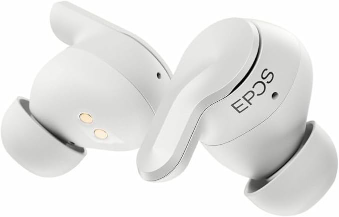 EPOS ADAPT E1 True Wireless Bluetooth Earbuds - Nordic White - Microsoft Teams Certification - Stereo - True Wireless - Bluetooth - Earbud - Binaural - In-ear - Noise Canceling - White