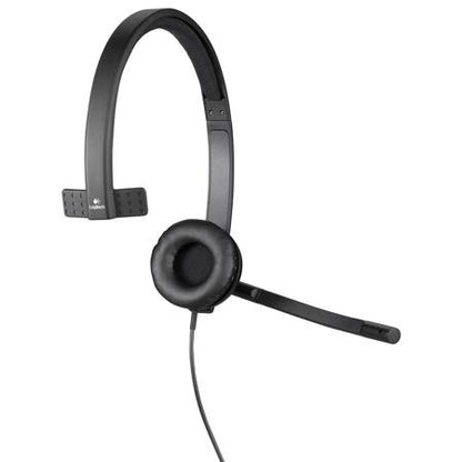Logitech H570e USB Corded Single-Ear Headset - 981-000570