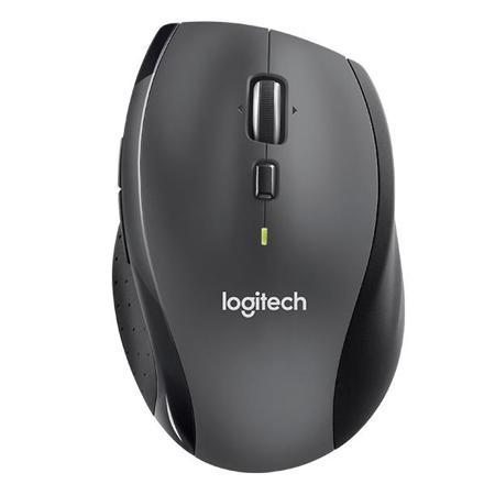 Logitech M705 Marathon Wireless Mouse  Gaming Mouse Wireless  2.4 GHz USB Receiver  5-Programmable Buttons  3-Year Battery  PC  Mac  Laptop  Chromebook