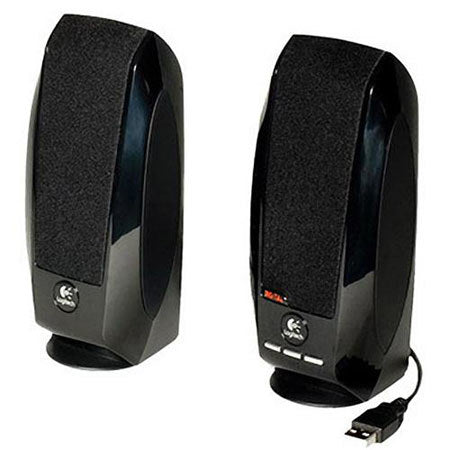 Logitech S150 Digital USB Speakers for PC USB - 1.2 Watt (Total) - Black