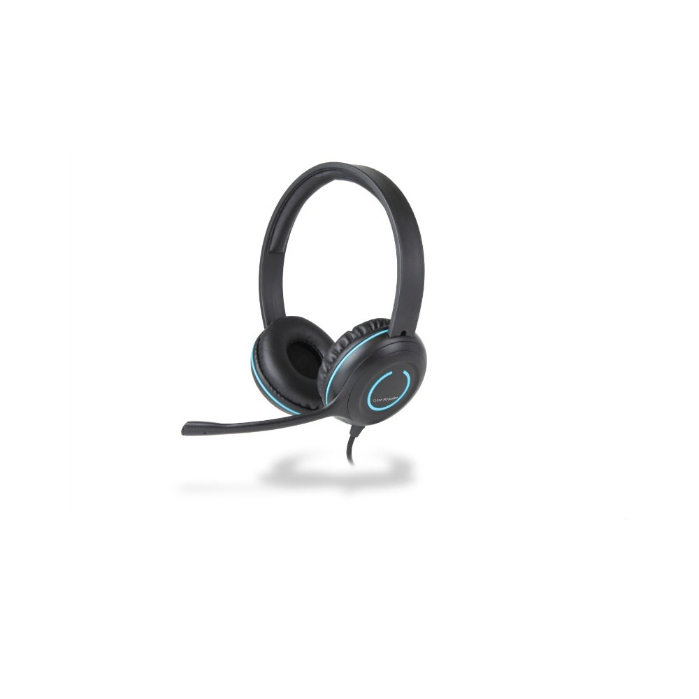 CYBER ACOUSTICS AC-5002 Stereo headset SingleComboPlug
