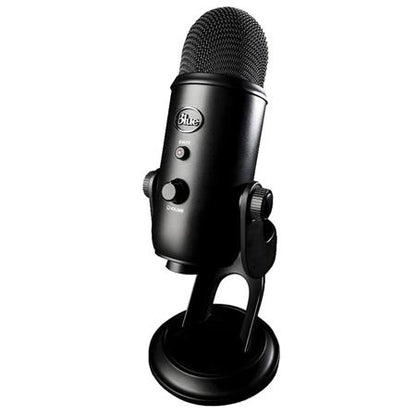 Blue Yeti USB Microphone for PC  Mac  Gaming  Recording  Streaming  Podcasting  Plug and Play  Blackout