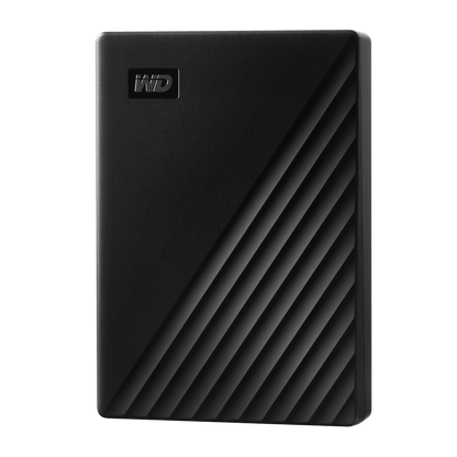 Western Digital 5TB WD My Passport  Portable External Hard Drive HDD  Black - WDBPKJ0050BBK-WESN
