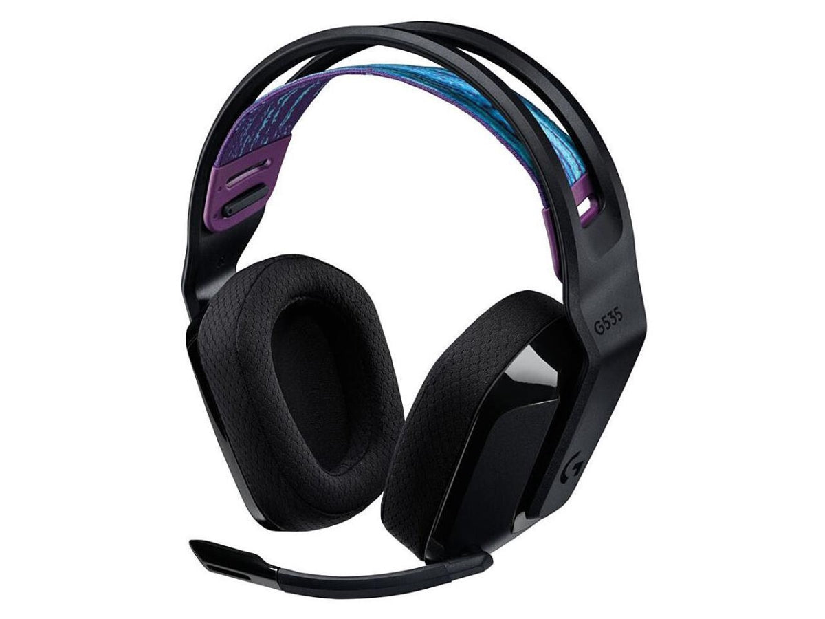 Logitech - G535 LIGHTSPEED Wireless Gaming Headset for PC, PS5, PS4 - Black