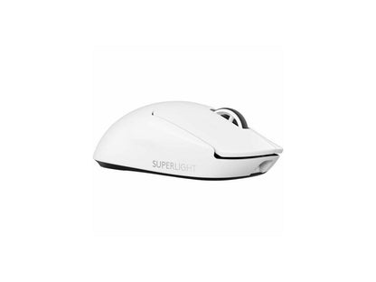 Logitech - G PRO X SUPERLIGHT 2 LIGHTSPEED Lightweight Wireless Optical HERO 2 Sensor 44 000 DPI Gaming Mouse with 8K Polling - Wireless - Off-White