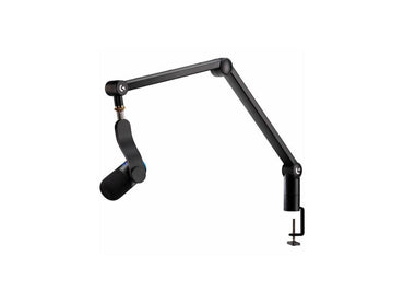 Logitech G Compass Premium Broadcast Boom Arm for Microphone  Desktop Clamp and Built-in Cable Management  Black