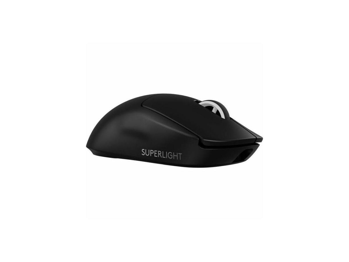 Logitech G Pro X Superlight 2 Lightspeed Wireless Gaming Mouse - Black: Lightweight, Bluetooth, Built-In Rechargeable Battery, USB Connection