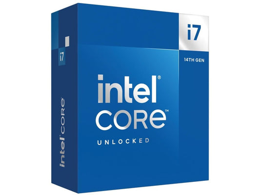 Intel - Core i7-14700K 14th Gen 20-Core 28-Thread - 4.3GHz (5.6GHz Turbo) Socket LGA 1700 Unlocked Desktop Processor - Multi