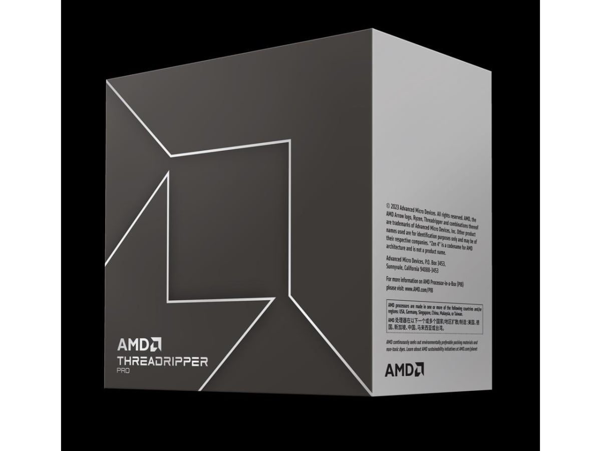 AMD Ryzen Threadripper PRO 7995WX Processor - 96 CPU Cores & 192 Threads - 384MB L3 Cache - Up to 5.1GHz Boost Clock - AMD  Zen 4  Core Architecture - Without Cooler