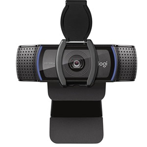 Logitech C920s PRO HD WEBCAM with privacy shutter  Black