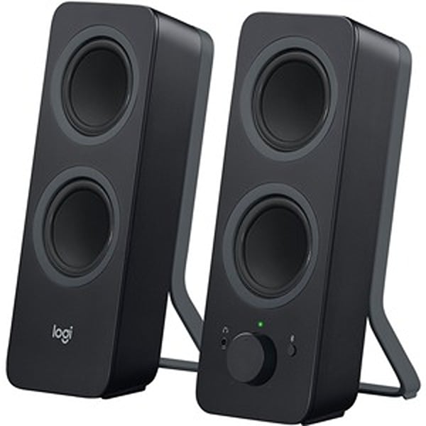 Logitech Z207 2.0 Stereo Computer Speakers  Black