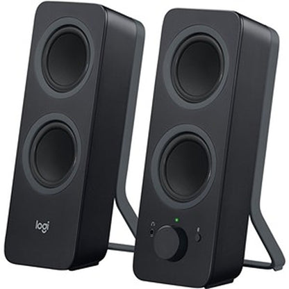 Logitech Z207 2.0 Stereo Computer Speakers  Black
