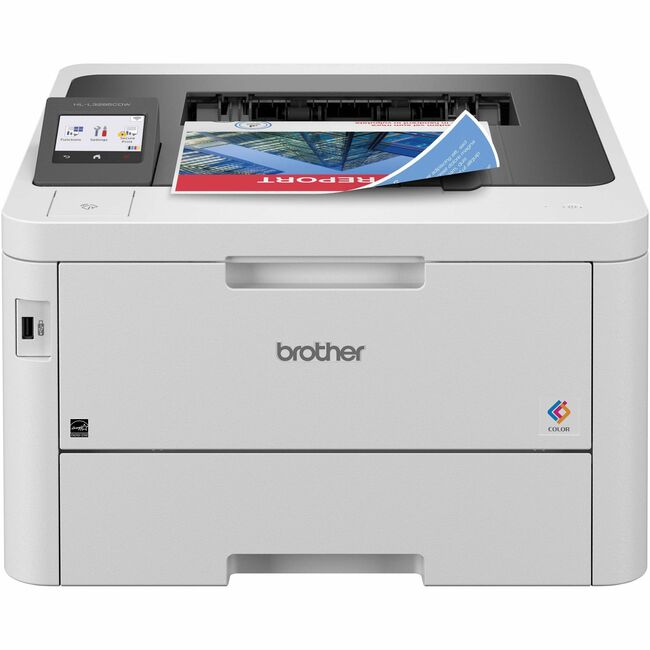 Brother HL-L3295CDW Wireless Compact Digital Color Printer with Laser Quality Output  Duplex  NFC and Mobile Printing & Ethernet