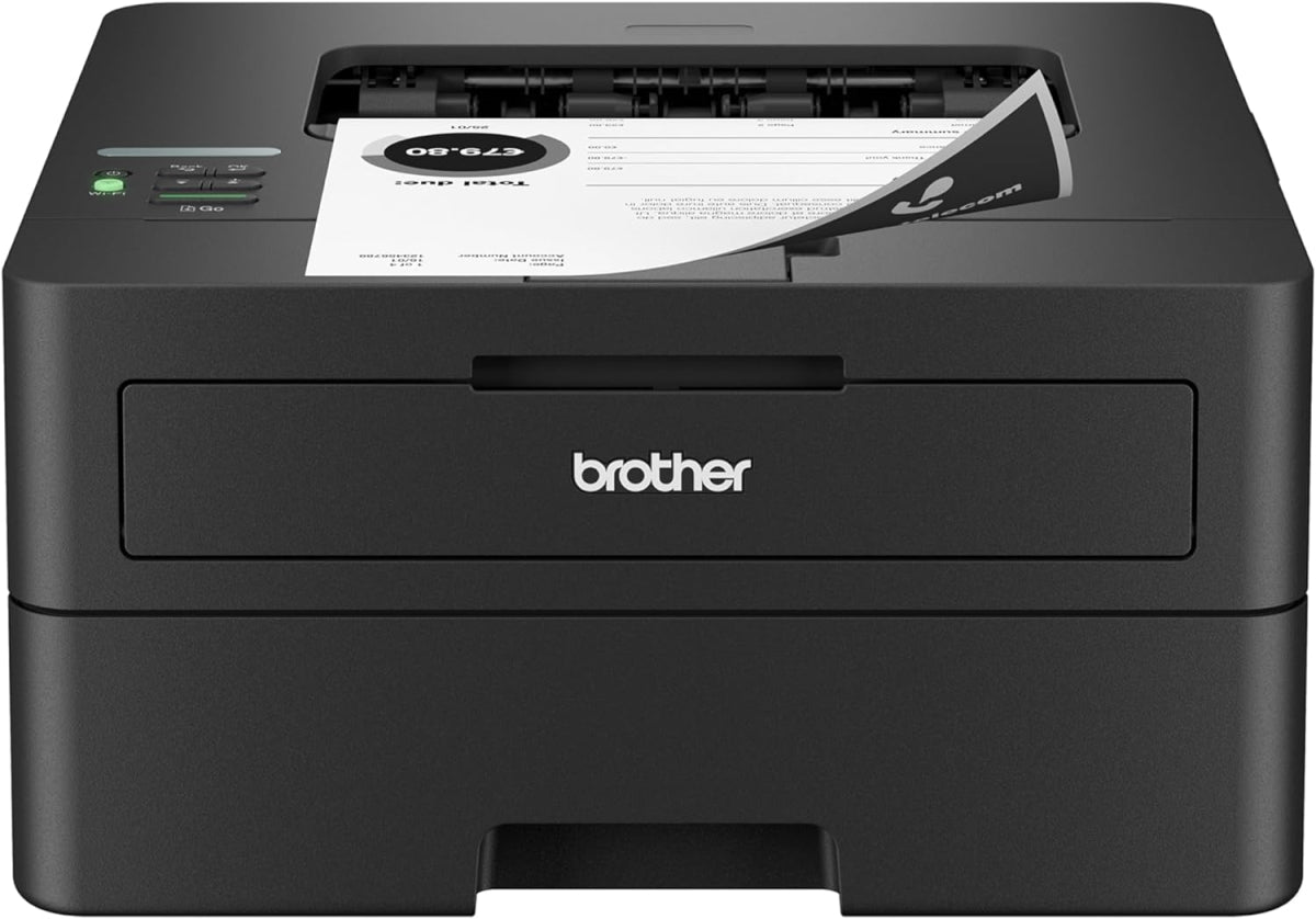 Brother - HL-L2460DW Wireless Black-and-White Refresh Subscription Eligible Laser Printer - Gray