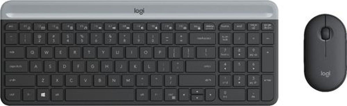 Logitech MK470 920-009437 Black RF Wireless Keyboard and Mouse Combo