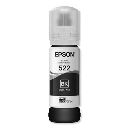Epson 522 Single Ink Bottle - Black (T522120-S): High Yield Printer Ink