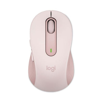 Logitech Signature M650 Wireless Mouse - for Small to Medium Sized Hands  2-Year Battery  Silent Clicks  Customizable Side Buttons  Bluetooth  Rose