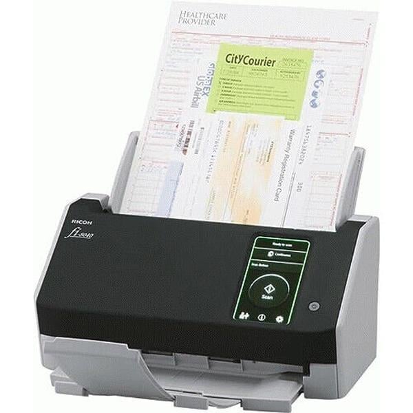 RICOH fi-8040 Fast Front Office & Desktop Document  Receipt  ID Card Scanner with 50 Page Auto Feeder and PC-Less DirectScan Capability