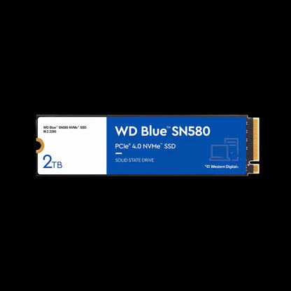 WD Blue 2TB SN580 NVMe SSD  Internal Solid State Drive - WDS200T3B0E-00CHF0