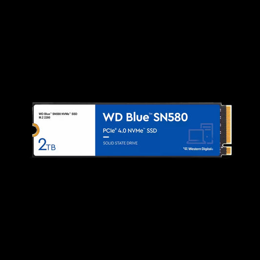 WD Blue 2TB SN580 NVMe SSD  Internal Solid State Drive - WDS200T3B0E-00CHF0