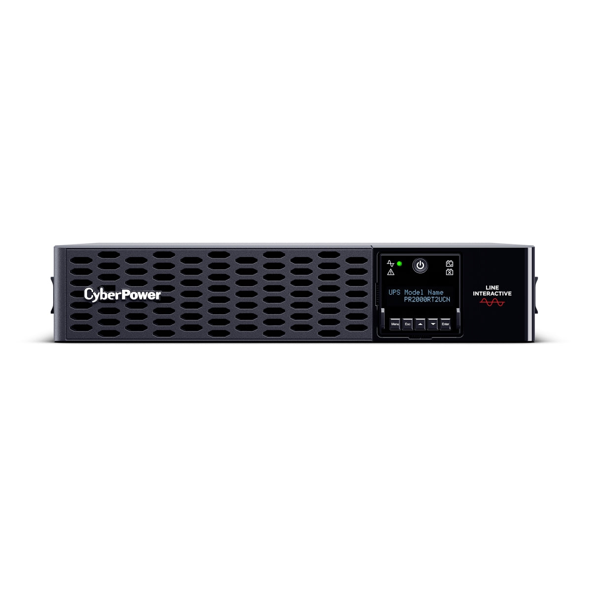 CyberPower Smart App Sinewave PR2000RT2UCN 2000VA Rack/Tower UPS - 2U Rack/Tower - AVR - 3 Hour Recharge - 4.50 Minute Stand-by - 120 V AC Input - 100 V AC  110 V AC  120 V AC  125 V AC Output - Si...