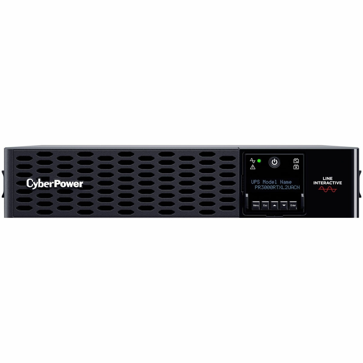 CyberPower Smart App Sinewave PR3000RTXL2UACN 3000VA Rack/Tower UPS - 2U Rack/Tower - AVR - 3 Hour Recharge - 3.70 Minute Stand-by - 120 V AC Input - 100 V AC  110 V AC  120 V AC Output - Sine Wave...