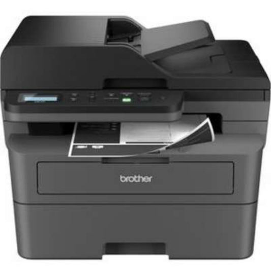 Brother - DCP-L2640DW Wireless Black-and-White Refresh Subscription Eligible 3-in-1 Laser Printer - Gray