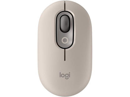Logitech POP Wireless Mouse with Customizable Emoji - Wireless - Bluetooth - Mist - Scroll Wheel
