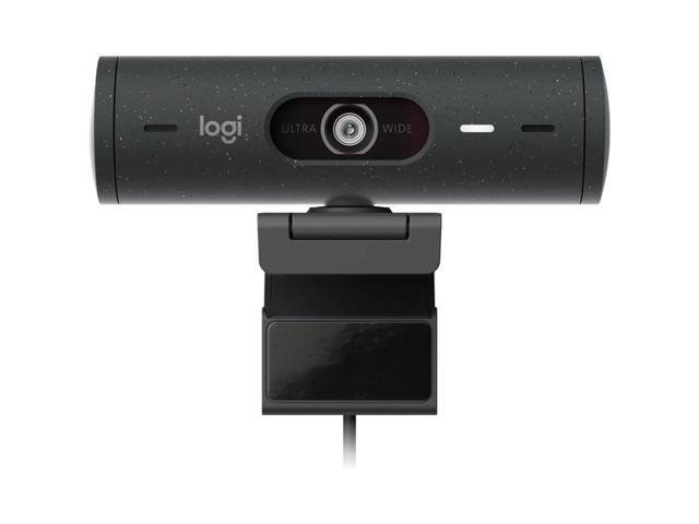 Logitech BRIO 505 Webcam - 4 Megapixel - 60 fps - Graphite - USB Type C - 1920 x 1080 Video - Auto-focus - 4x Digital Zoom - Microphone - Notebook  Display Screen  Monitor