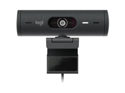 Logitech BRIO 505 Webcam - 4 Megapixel - 60 fps - Graphite - USB Type C - 1920 x 1080 Video - Auto-focus - 4x Digital Zoom - Microphone - Notebook  Display Screen  Monitor
