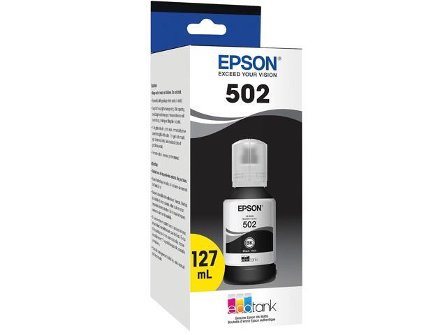 Epson 502 Single Ink Bottle - Black (T502120-CP)