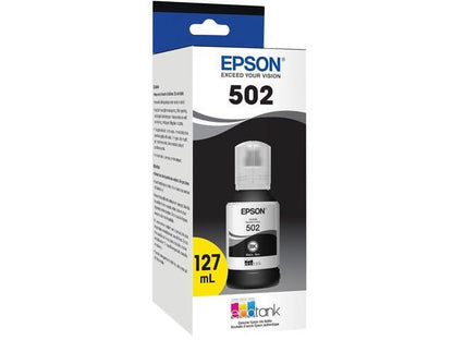 Epson 502 Single Ink Bottle - Black (T502120-CP)