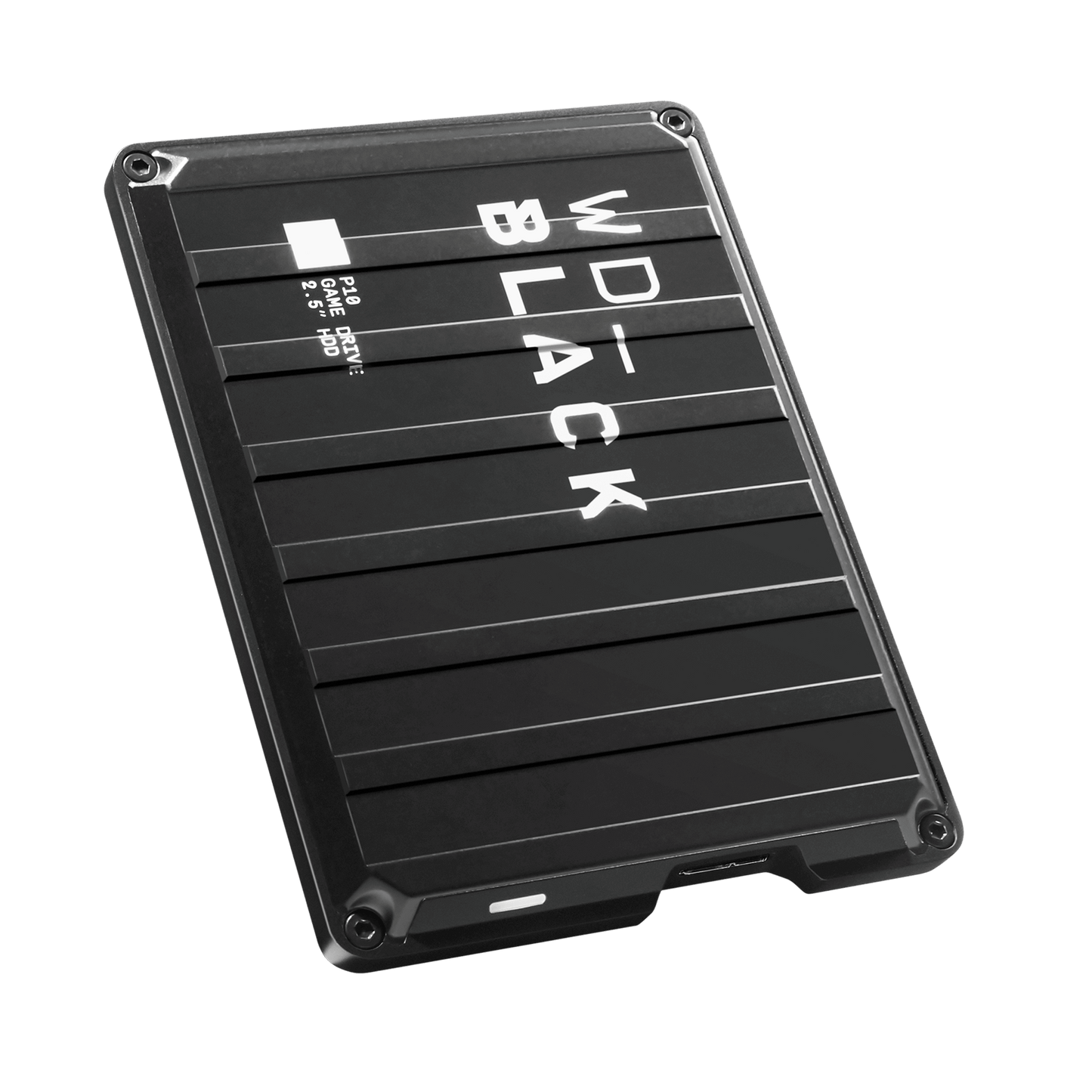Western Digital BLACK P10 2TB External USB 3.2 Gen 1 Portable Hard Drive - Black: HDD for PS5, Xbox, macOS, Windows