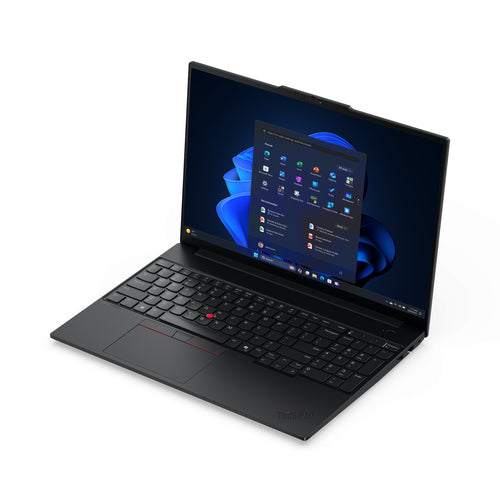 Lenovo ThinkPad E16 Gen 3 (Intel) Intel Core 5 210H Laptop 40.6 cm (16") Touchscreen WUXGA 16 GB DDR5-SDRAM 512 GB SSD Wi-Fi 6E (802.11ax) Windows 11 Pro Black