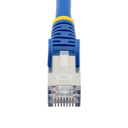 StarTech.com 4ft CAT6a Ethernet Cable - Blue - Low Smoke Zero Halogen (LSZH) - 10GbE 500MHz 100W PoE++ Snagless RJ-45 w/Strain Reliefs S/FTP Network Patch Cord