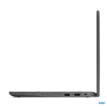 Lenovo 500e Yoga Chromebook Gen 4 Intel® N N100 31 cm (12.2") Touchscreen WUXGA 4 GB LPDDR5-SDRAM 32 GB eMMC Wi-Fi 6E (802.11ax) ChromeOS US English Grey
