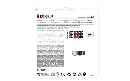 Kingston Technology 32GB microSDHC Industrial C10 A1 pSLC Card + SD Adapter