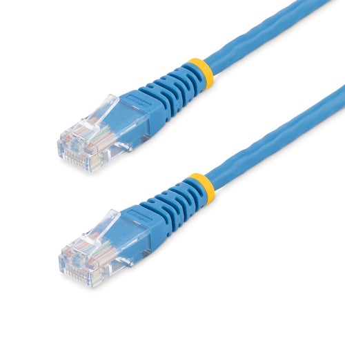 StarTech.com 6 ft Cat5e Blue Molded RJ45 UTP Cat 5e Patch Cable - 6ft Patch Cord