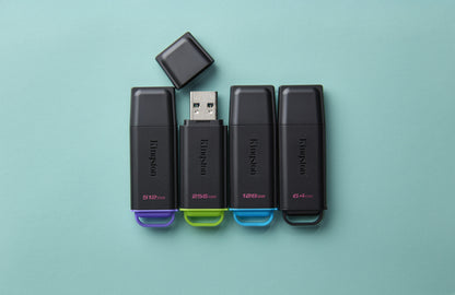 Kingston Technology DataTraveler 128GB Portable USB 3.2 Gen 1 Exodia Black/Blue