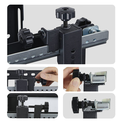 StarTech.com Video Wall TV Mount for up to 70-inch and 154lb (70kg) Displays, Landscape/Portrait Orientation, Bracket with Kickstand Design, Six-Point Adjustments
