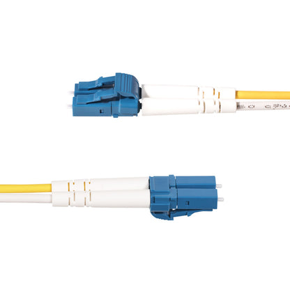 StarTech.com 2m (6.6ft) LC to SC (UPC) OS2 Single Mode Duplex Fiber Optic Cable, 9/125µm, 100G, Bend Insensitive, Low Insertion Loss - LSZH Fiber Jumper Cord